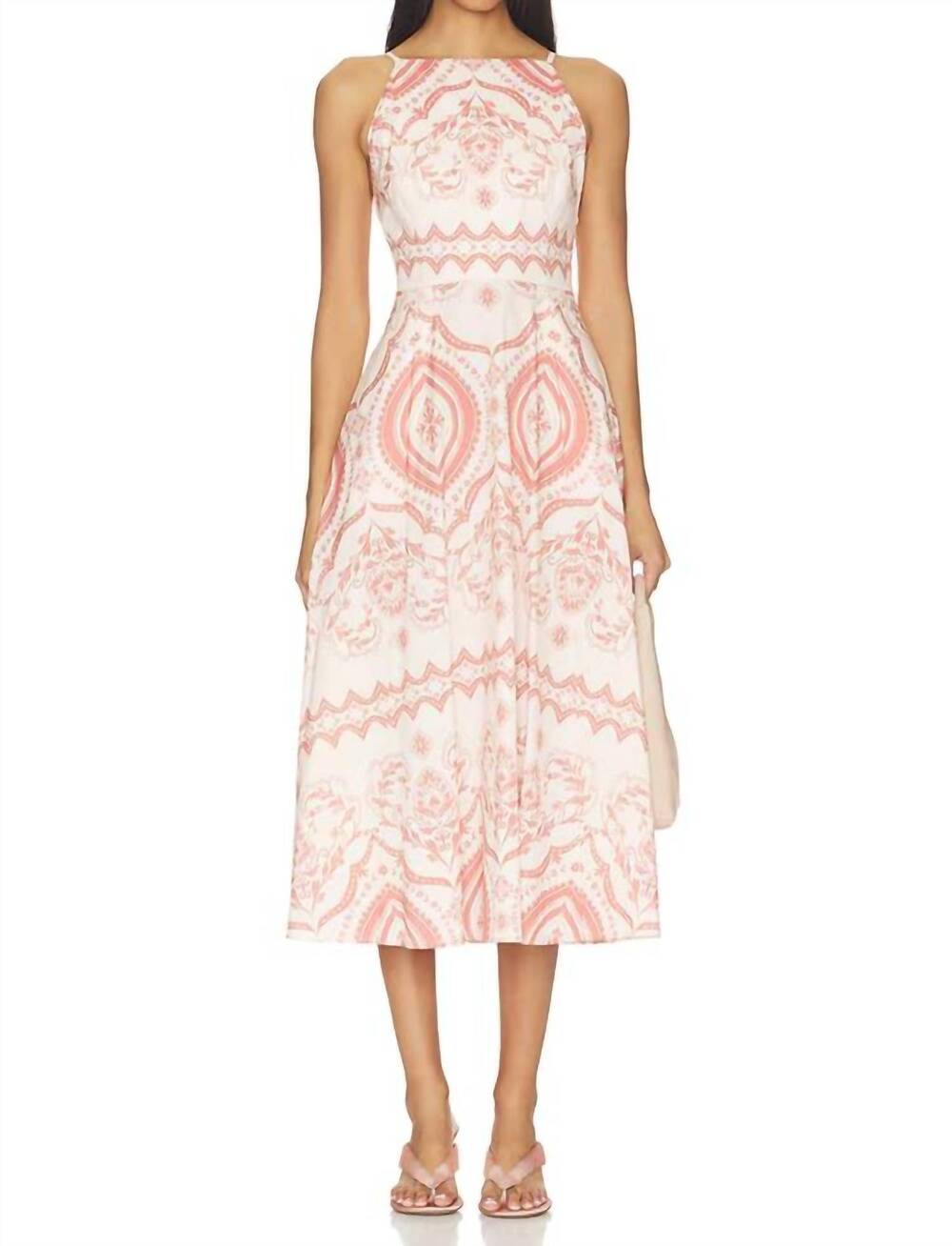 NEW MISA LOS ANGELES amity dress in terra ceramic